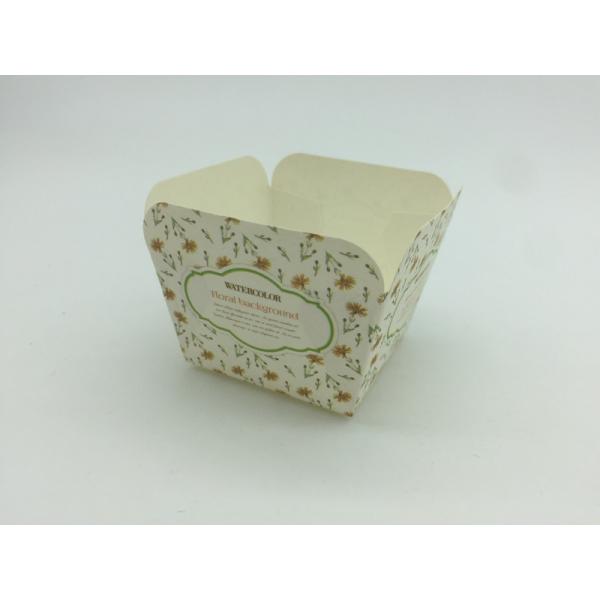Eco - Friendly Square Cupcake Liners Paper Baking Cups Muffin Greaseproof Wedding Use