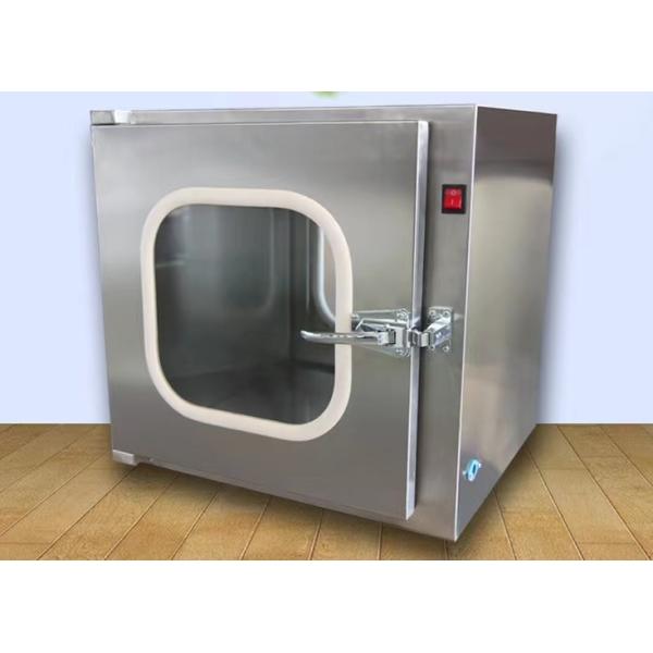 Cleanroom SUS304 SS Pass Box UV Light Static Pass Static Through Box