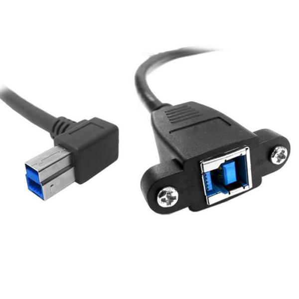 Right Angle Cable / Camera Data Cable Compatible With Multi Modern Electronic Devices