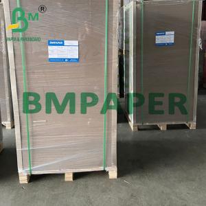 China 300gsm 400gsm 64x90cm One Sided Coated Duplex Board Paper Grey Back For Packing on sale