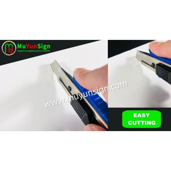 Sign Making Paper Foam Board Customized Color Matte Finish Digital Printing