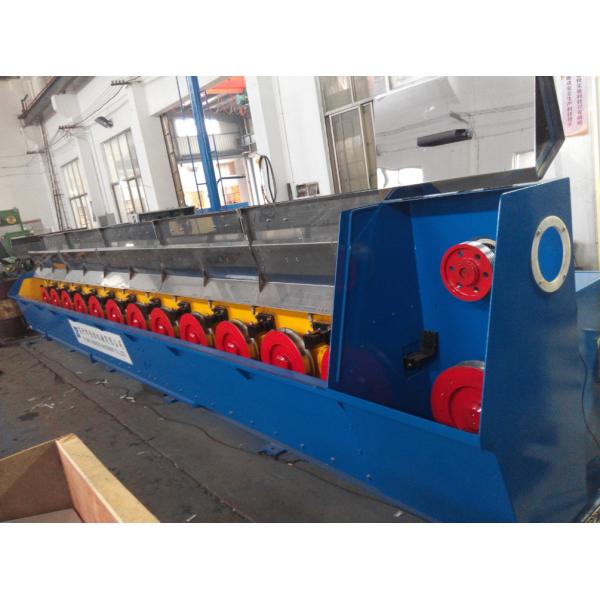 Aluminium Rod Breakdown Machine , 160KW Main Motor Large Wire Making Machine