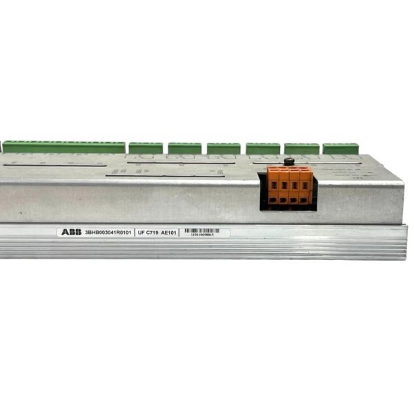 ABB UFC719AE101 3BHB003041R0101 3BHB000272R0101 IOEC I/O Interface Module with 32 Digital Inputs 8 Analog Outputs and CANopen Modbus Support