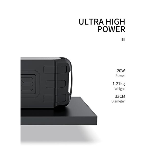 Micro USB 2400mah Large Batter 30ft Portable Mini Bluetooth Speaker