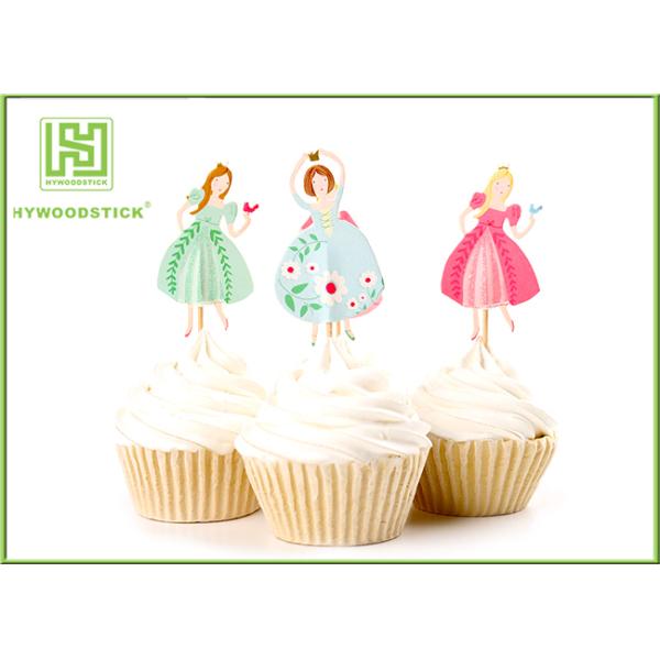 Biodegradable Number Cake Decoration Toppers Sliver Star Shape Birthday Cake Banner Topper
