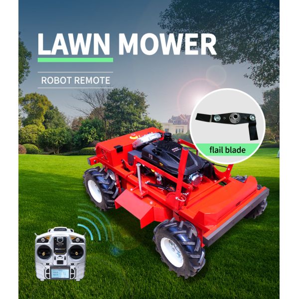 Durable and Long-lasting 4-Stroke Single Cylinder DIY Grade Petrol Powered Wheeled Lawn Mower with Grass Box and 9.5HP