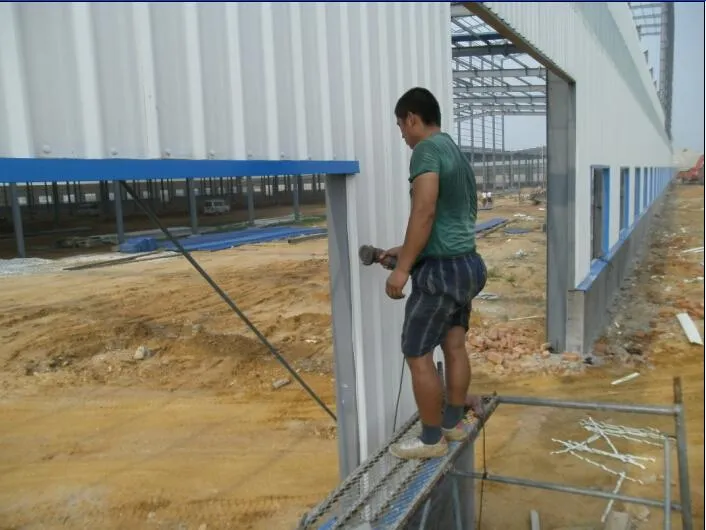 Light Steel Structure Prefab Workshop (KXD-SSW1442)