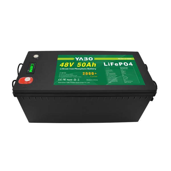20ah 48v Lifepo4 Battery Pack 48v 50ah Lithium Ion Battery Waterproof 2560Wh