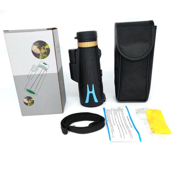 12x50 Mobile Phone Monocular Telescope Waterproof High Definition