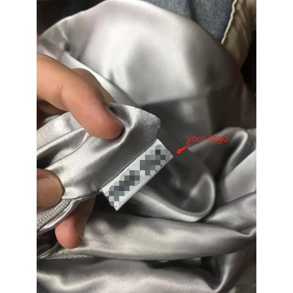 19mm Double Sided Reversible Silk Bonnet , Adults Silk Head Wrap Sleep