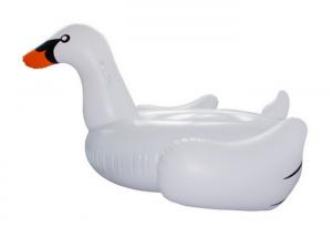China Non-toxic PVC Inflatable Water Toys , Inflatable Swan Pool Float Lounger on sale
