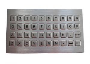 China Dynamic Vandal Proof 40 Keys Metal Keypad IP67 Stainless Steel on sale