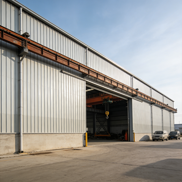 Customizable Dimensions High-Strength Steel Frame Warehouse with Corrosion Resistant Coating