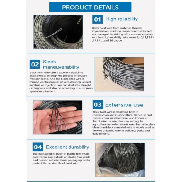 5.5mm 6.5mm Ms Wire Rods Q195 SAE1006 SAE1008 Low Carbon Steel Wire