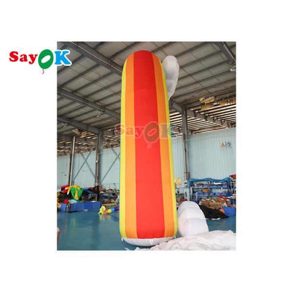 Rainbow Inflatable Arch Colorful Advertising Blow Up Gate For Decoration