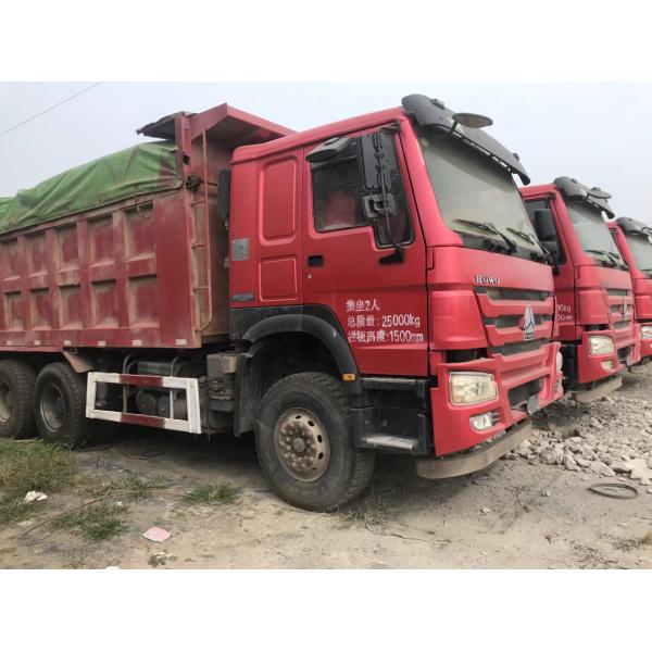 HOWO 330 Used Dump Trucks Second Hand Construction Machinery With Good Qualtiy