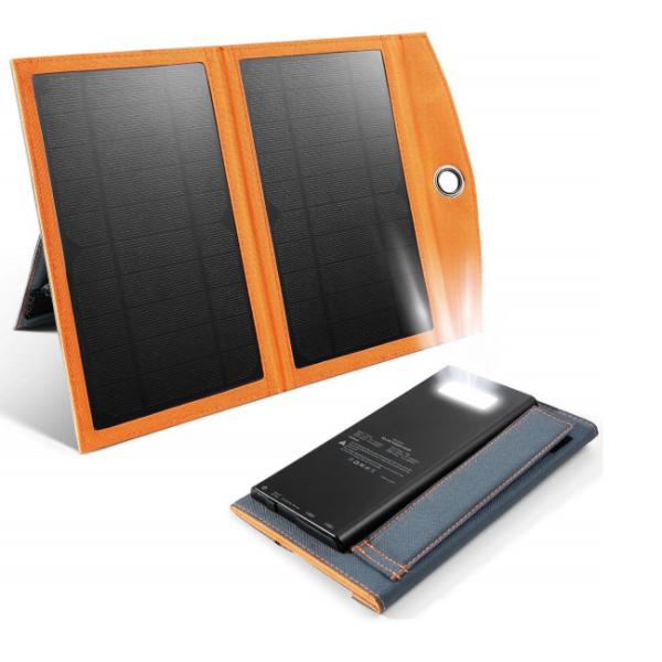 10W Portable Solar Charger Mono Cell Solar Panel 5V 3A