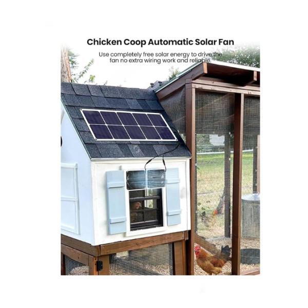 FTBM30 Solar Panel Fan Kit,30W,Solar Powered ,Potable Weatherproof IP65