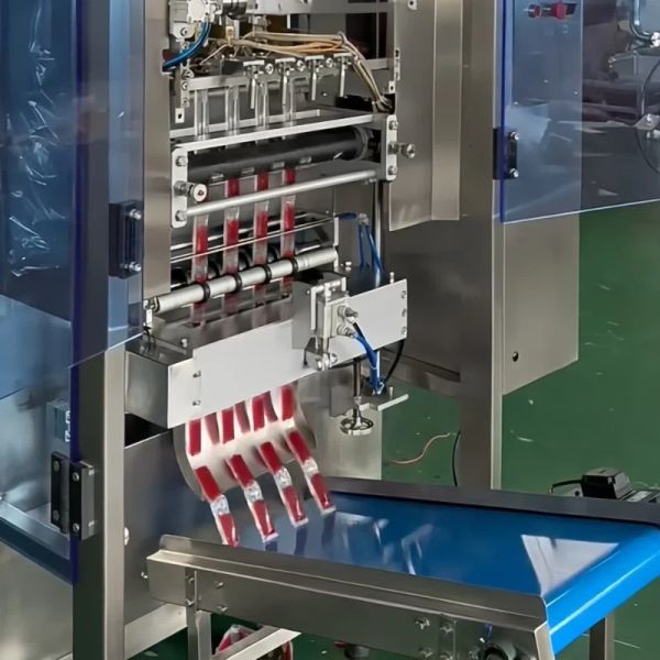 Continuous Quantitative Packing Machine Liquid Powder Packing Machine 380V