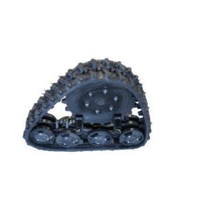 Buy cheap Small Stable Rubber Track Drive System 300kg Load Black Color NJY-148 product