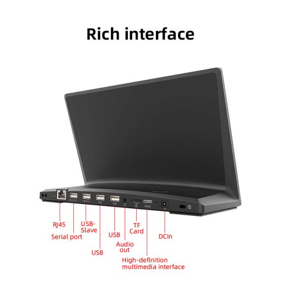 10-Inch Frameless Android Tablet with 1.33Ghz-1.86GHz Quad Core Processor and WIFI Bluetooth Connectivity