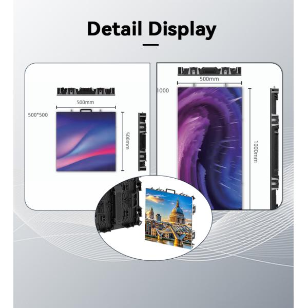 ODM IP54 HD SMD Led Screen Billboard Display 1920x1080 1.95mm