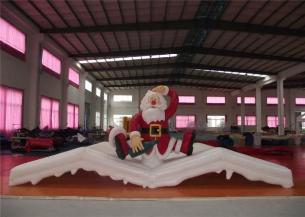 Quality Christmas Blow Up Yard Decorations , Waterproof Blow Up Christmas Lawn Decorations for sale
