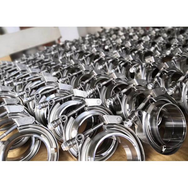 1.8mm Thick Narrow Exhaust Band Clamps For Muffler Pipes