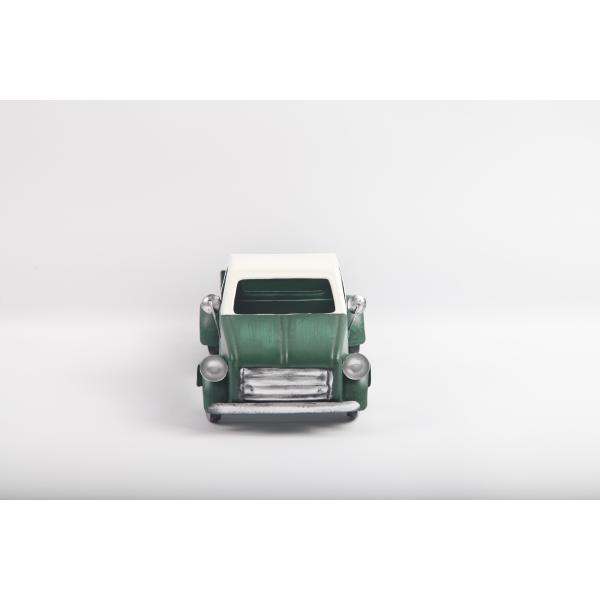 Vintage Green Truck Iron Metal Garden Decorations Outdoor