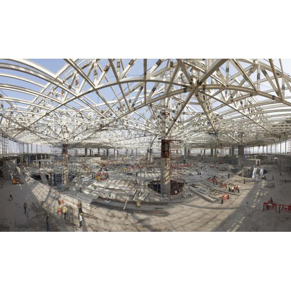 Precision Engineered Prefabricated Aircraft Hangars Large Span Design Earthquake Resistance
