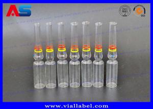 Buy cheap CMYK Printing 1ml Glass Ampoules For Injection Oils / Pharmaceutical product