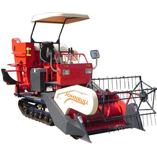 Most Popular self-propelled fullfeeding rice combine harvester 4LZ-1.0 paddy/dryland grain