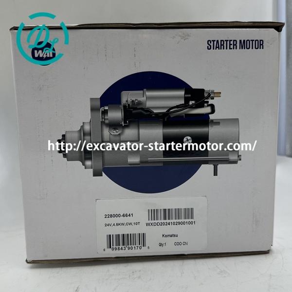 EexcavaStart WAI Starter Motor 228000-8691 RC4115-3201 for Excavator U30-5