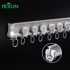 China Curve Bendable 1.2mm Aluminum Curtain Track Hospital Curtain Accessories on sale