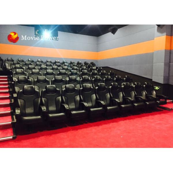 Large 360 Degree Screen 4D Movie Theater 4D Simulator for 100-200 People