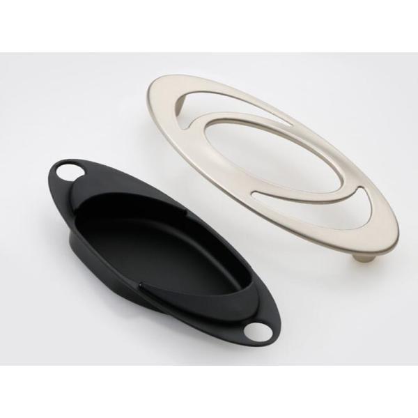 Gold Plated Ceramic Kitchen Cabinet Knobs / Closet Porcelain Handles T Bar Pulls Furniture Fittings