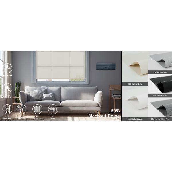 Fire-proof New Design 5% Openness Solar Screen Roller Blinds Fabrics for Home Decoration
