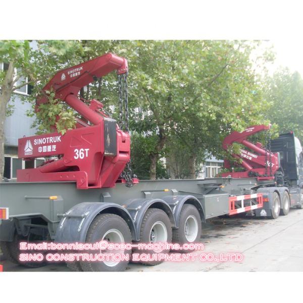 40ft Port Handling Equipment 36 Ton Telescopic Jib Crane Side Boom Crane