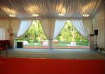 PVC Tarpaulin Garden Party Tent , Outside Tent Weddings 5 M Bay Distance