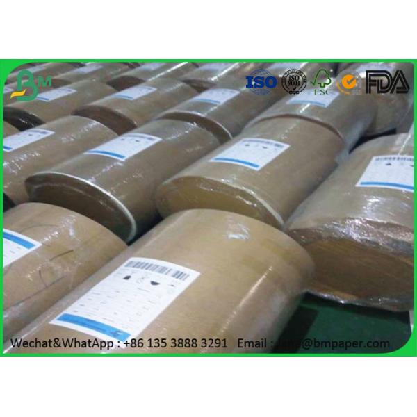 Anti Mould Treatment Jumbo Paper Roll , Regular Bond Paper For Notebooks