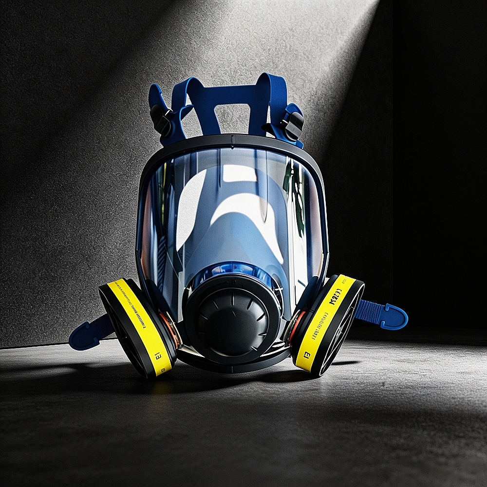 MJ-4022 Liquid Silicone Full Face Respirator
