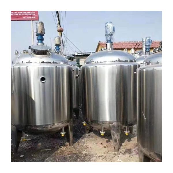 Customized Heating Mixing Tank for Ice Cream Maturation and Blending Reference Manual