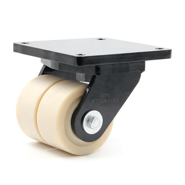 Movable 6000kg 300mm Industrial Outdoor Caster Wheels KT-PH80T-300