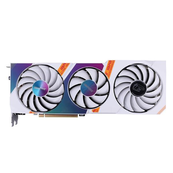GPU Graphic Card RTX 3070TI Colorful IGame 8GB 3 Fans GDDR6X 256 Bit 310W Mining Cards