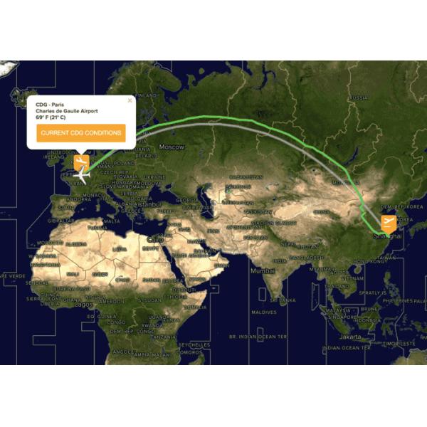 Strong Capacity International Air Freight Forwarders China To Paris France