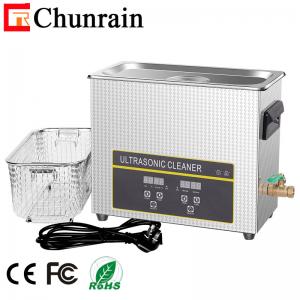 China FCC 6.5L 40KHZ Digital Ultrasonic Cleaner For Oil Removal Mould Tool Parts on sale