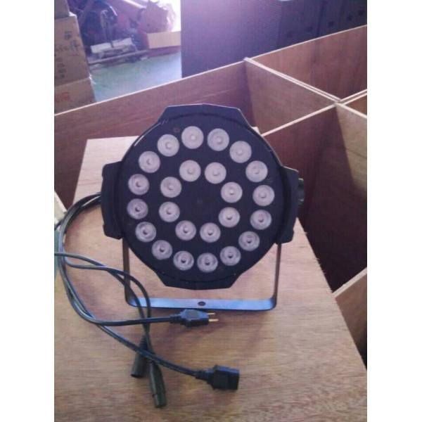 Professional Led Mini Flat Par Light 24pc×18 Led Rgb Par Can Dj Stage Dmx Lighting