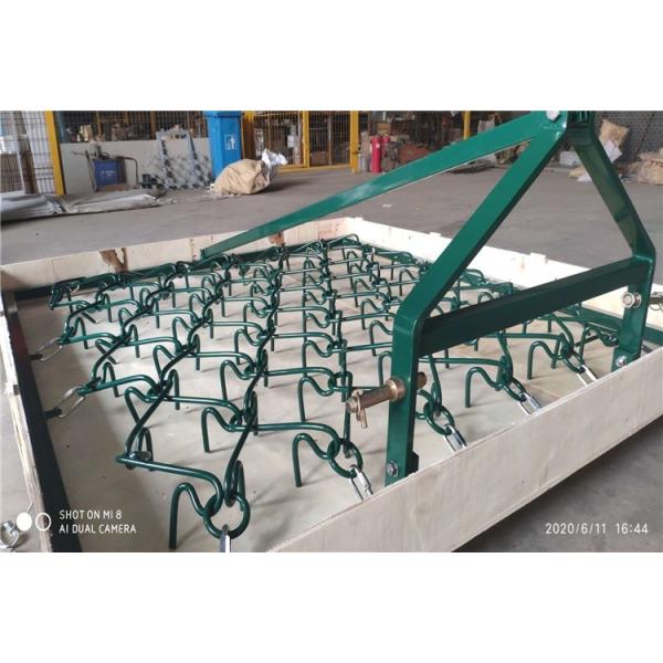 Blue Heavy Duty Drag Chain Harrow Galvanized Utv Harrow Drag