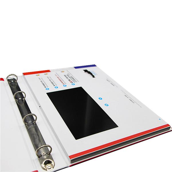 HD Screen LCD Video Folder Button Switch Direct Mail Video Card
