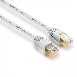 Buy cheap Gray 25m Category 7 Ethernet Cable Cat 7 Lan Cable 23/24/26AWG product